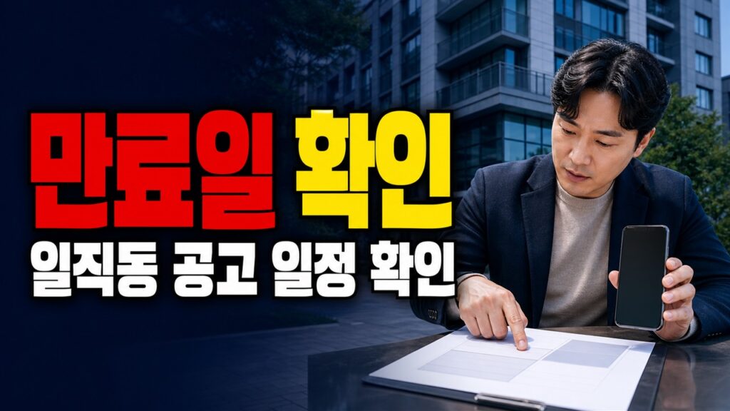 2026하단182 공고 만료일 8월 28일, 일직동 365-6 입찰마감일도 같을까? 관련 핵심 정보를 상징적으로 보여주는 썸네일 이미지